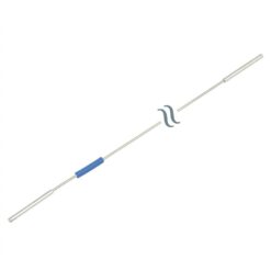 Flexible, Premium Grade Stainless-Steel Tubing, 1/32" OD, w/1/16" Ends, 0.010" ID, Blue, 150 mm, ea.