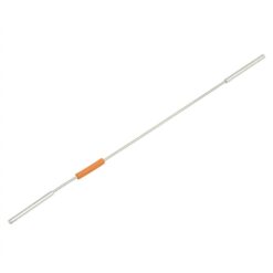 Flexible, Premium Grade Stainless-Steel Tubing, 1/32" OD, w/1/16" Ends, 0.020" ID, Orange, 105 mm, ea.