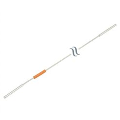 Flexible, Premium Grade Stainless-Steel Tubing, 1/32" OD, w/1/16" Ends, 0.020" ID, Orange, 400 mm, ea.