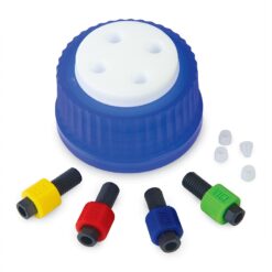 Mobi-Cap for GL-45 Threaded Bottles, 4-Port, ea.