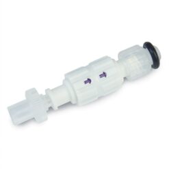 Inlet Valve w/4 mm Filter, for Bottle Tops, 1/4-28 Threads