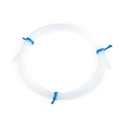 PTFE Tubing, 1/8" OD, Natural, 0.094" ID, 3 m, ea.