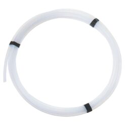 PTFE Tubing, 1/8" OD, Natural, 0.063" ID, 3 m, ea.