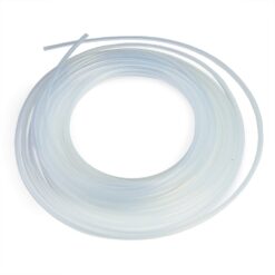 PTFE Tubing, 1/8" OD, Natural, 0.063" ID, 10 m, ea.