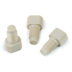 PEEK Plug, 1/4"-28 Threads, 3-pk.