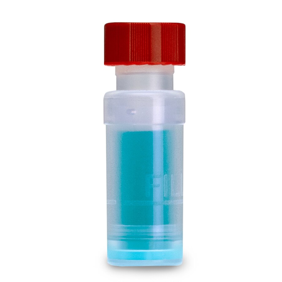 Thomson SINGLE StEP Standard Filter Vials with Screw-Top Caps, 0.2 µm, PVDF w/Preslit Cap, Red Cap, 100-pk.