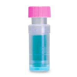 Thomson SINGLE StEP Standard Filter Vials with Screw-Top Caps, 0.45 µm, Nylon w/Preslit Cap, Pink Cap, 100-pk.