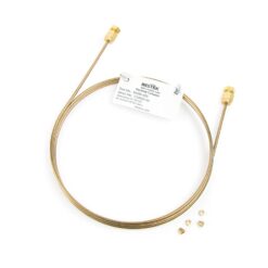 ShinCarbon ST Packed GC Column, 80/100, 2 m, 2 mm ID, 1/8" OD, Silco, General Configuration