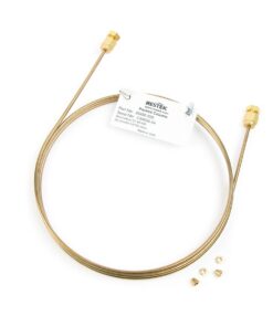 ShinCarbon ST Packed GC Column, 80/100, 2 m, 2 mm ID, 1/8" OD, Silco, General Configuration