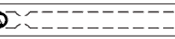 Alternative view of Laminar Cup Splitter Inlet Liner, 4.0 mm x 8.0 x 105, for Thermo TRACE, 8000 Series and Focus GCs w/SSL Inlets, Standard Deactivation, 5-pk.