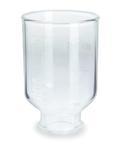 Glass Funnel, 47 mm, 500 mL for Membrane Microfiltration Glassware, Kontes
