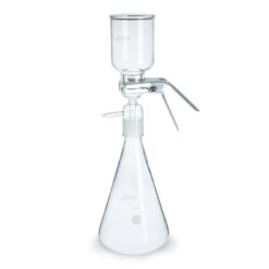 Filtration Apparatus Set: 500 mL Funnel, 2000 mL flask, for Membrane Microfiltration Glassware, Kontes