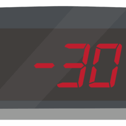 Alternative view of Premier Undecounter Freestanding Solid Door -30C Freezer 4 Cu. Ft.