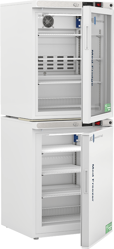 Premier Pharmacy/Vaccine Solid Door Refrigerator/(-40 operation) Glass Door Freezer Combination, 10 cu. ft. capacity - Image 2