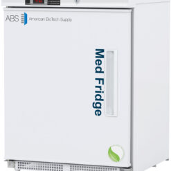 Premier Pharmacy/Vaccine Undercounter Built In Solid Door Refrigerator 4.6 Cu. Ft. ADA compliant, Left Hinged