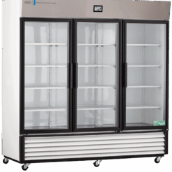 Templog Premier Laboratory Triple Swing Glass Door Refrigerator 72 Cu. Ft.