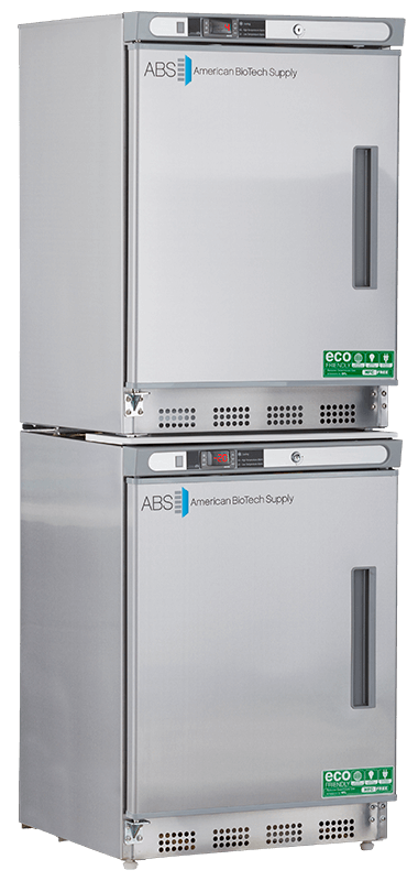 Premier Combination Stainless Steel Refrigerator/Freezer 9 Cu. Ft. Left Hinged
