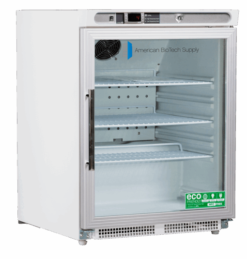 Premier Undercounter Built In Glass Door Refrigerator 4.6 Cu. Ft. ADA Compliant