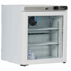 Premier Controlled Room Temperature (CRT) Undercounter Cabinet 1.0 Cu. Ft, Glass Door (Freestanding)- Left Hinged