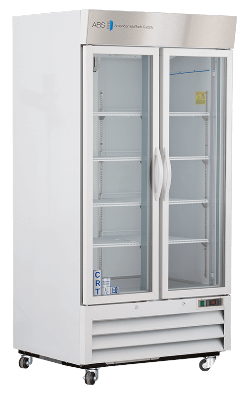 Premier Controlled Room Temperature (CRT) Cabinet 36 Cu. Ft. Double Swing Glass Door