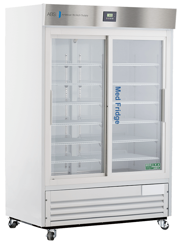 Premier Pharmacy/Vaccine Double Slide Glass Door Refrigerator 47 Cu. Ft.