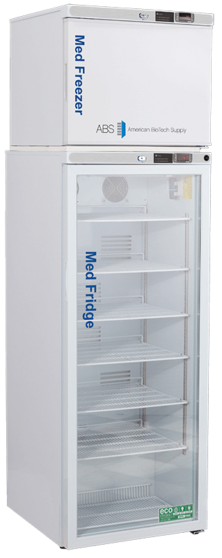 Premier Pharmacy/Vaccine Combination Refrigerator/Auto Defrost Freezer (Glass & Solid Doors) 12 Cu. Ft.