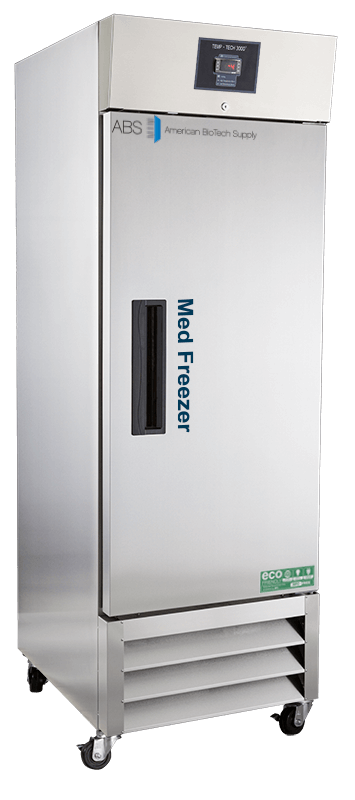 Premier Pharmacy 23 Cu. Ft.  Stainless Steel Auto Defrost Freezer Solid Door