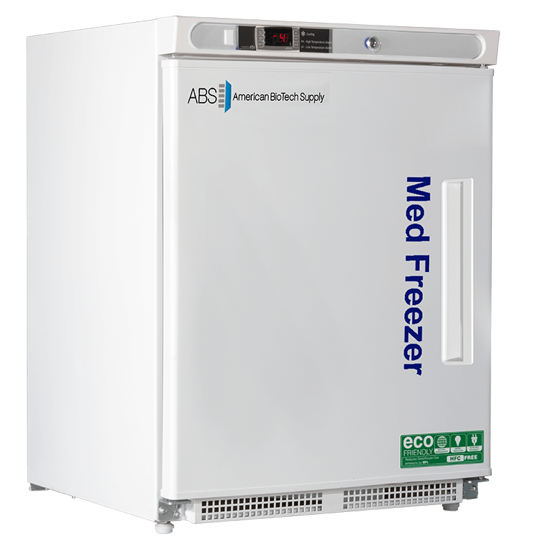 Premier Pharmacy/Vaccine Undercounter Built In Solid Door Freezer 4.2 Cu. Ft ADA Compliant Left Hinged