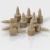 Fingertight One Piece 10-32 PEEK™ Male Nut/Ferrule for 1/16"