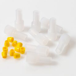 Fitting 1/4-28 Natural ETFE Male Nut/Natural ETFE Ferrule fo