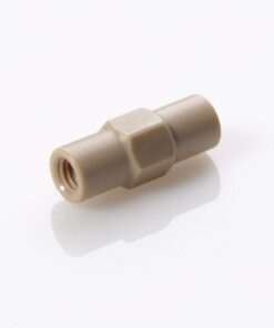 Connector Union PEEK™ 0.005" (0.25mm) Thru-Hole for 1/16" OD