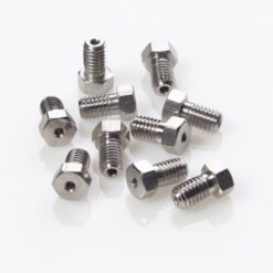 Nut 10-32 Stainless Steel Male 0.43" Length for 1/16" OD Tub