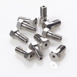 Nut 10-32 Stainless Steel Male 0.50" Length for 1/16" OD Tub