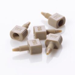 Nut 10-32 One Piece Natural PEEK™ Male for 1/16" OD Tubing,