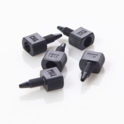 Nut 10-32 One Piece Black PEEK™ Male for 1/16" OD Tubing, 5/