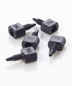 Nut 10-32 One Piece Black PEEK™ Male for 1/16" OD Tubing, 5/