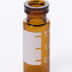 2mL Amber Glass (12x32mm) with Graduated Marking Spot Wide M