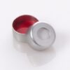 11mm Silver Aluminum with 0.040" PTFE/Silicone Septa Crimp C