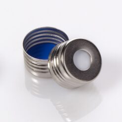 18mm Open Top Magnetic with 0.060" Dark Blue PTFE/Silicone S