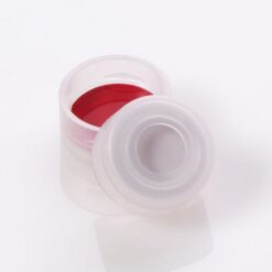 11mm Clear Polyethylene with 0.040" PTFE/Silicone Septa Snap