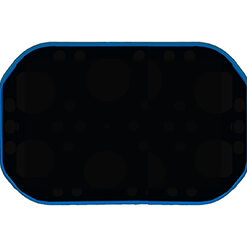 Mini rocking platform with rubber mat, 4.5 x 3 in (R2024 only)