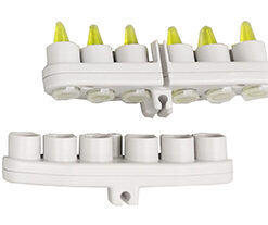 6 x 1.5/2.0ml tube holder, pack of 2 (Installed for vertical or horizontal mixing)