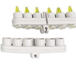 Alternative view of 6 x 1.5/2.0ml tube holder, pack of 2 (Installed for vertical or horizontal mixing)