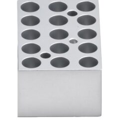 Block, 15 x 1.5ml Centrifuge Tubes for Dry Bath with Heated Lid