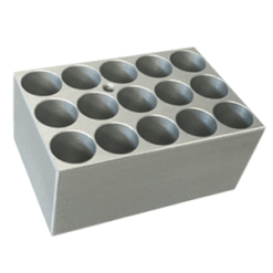 Block, 15 x HPLC or Cryovial tubes