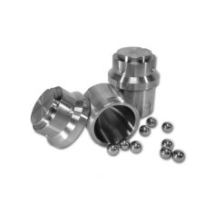 Alternative view of Stainless steel grinding jar, 50ml, set of 2