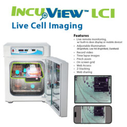 Alternative view of SureTherm CO₂ Incubator Series with IncuView LCI