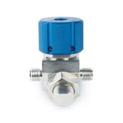 RAVEn (2-port) 1/4” Diaphragm Valve, Siltek Treated, for Entech Canisters