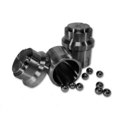 Alternative view of 25ml grinding jar, Tungsten Carbide, pack of 2