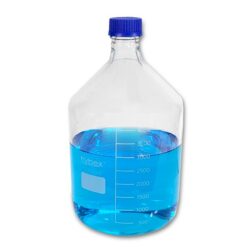 hybex Media storage bottle, 5L with standard (GL45) blue cap, 1/ea.
